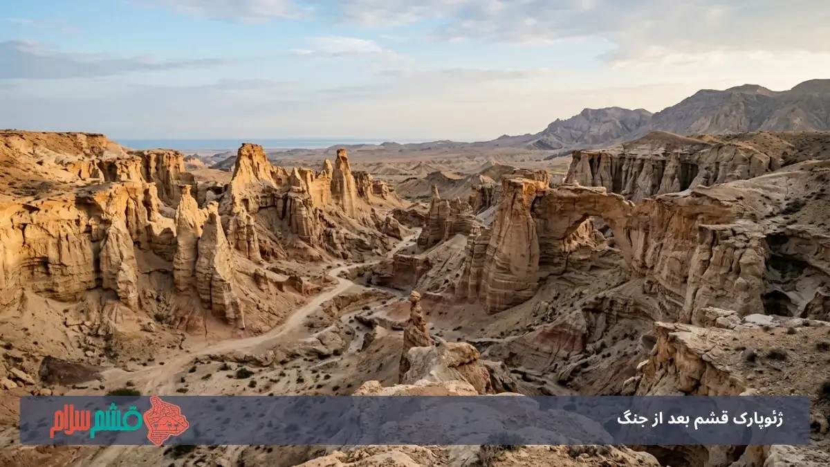 ژئوپارک قشم بعد از جنگ: آیا ژئوسایت‌ها آسیب دیده‌اند و هنوز می‌شود از آن‌ها بازدید کرد؟